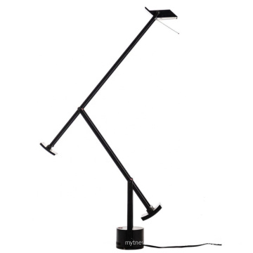 Großhandel schwarze Eisen flexible verstellbare Schreibtischlampe LED Tischlampe für Büro